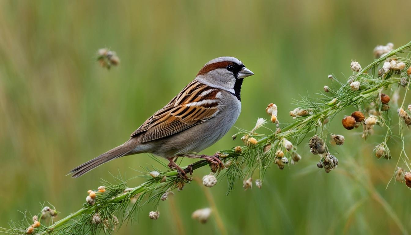 sparrow diet